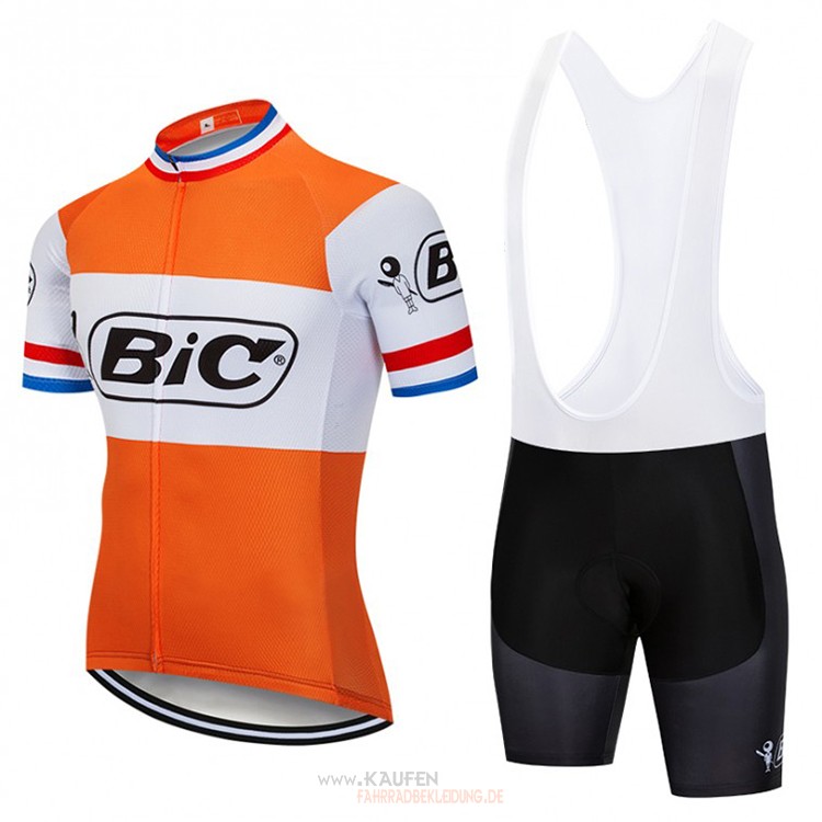 Bic Campione Niederlande Kurzarmtrikot 2018 Und Kurze Tragerhose orange